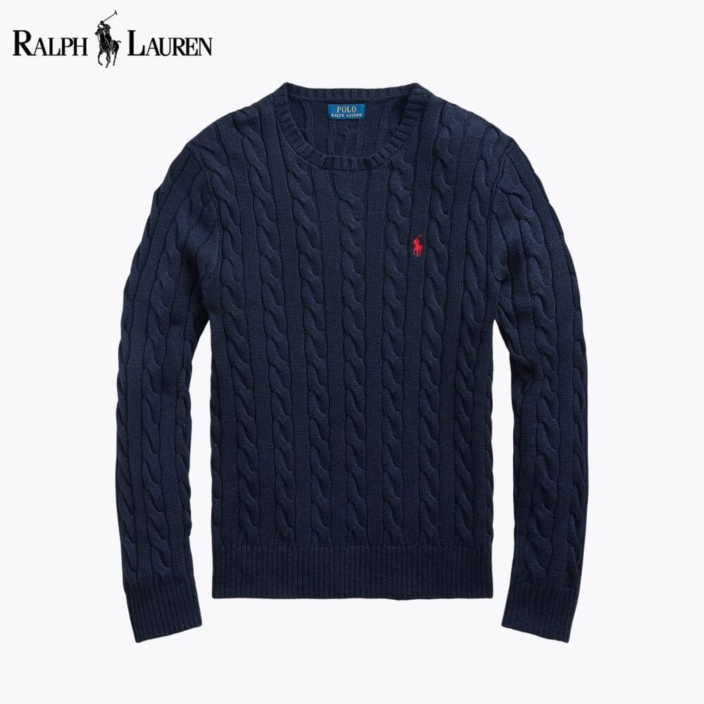 RL Cable-Knit Cotton Jumper